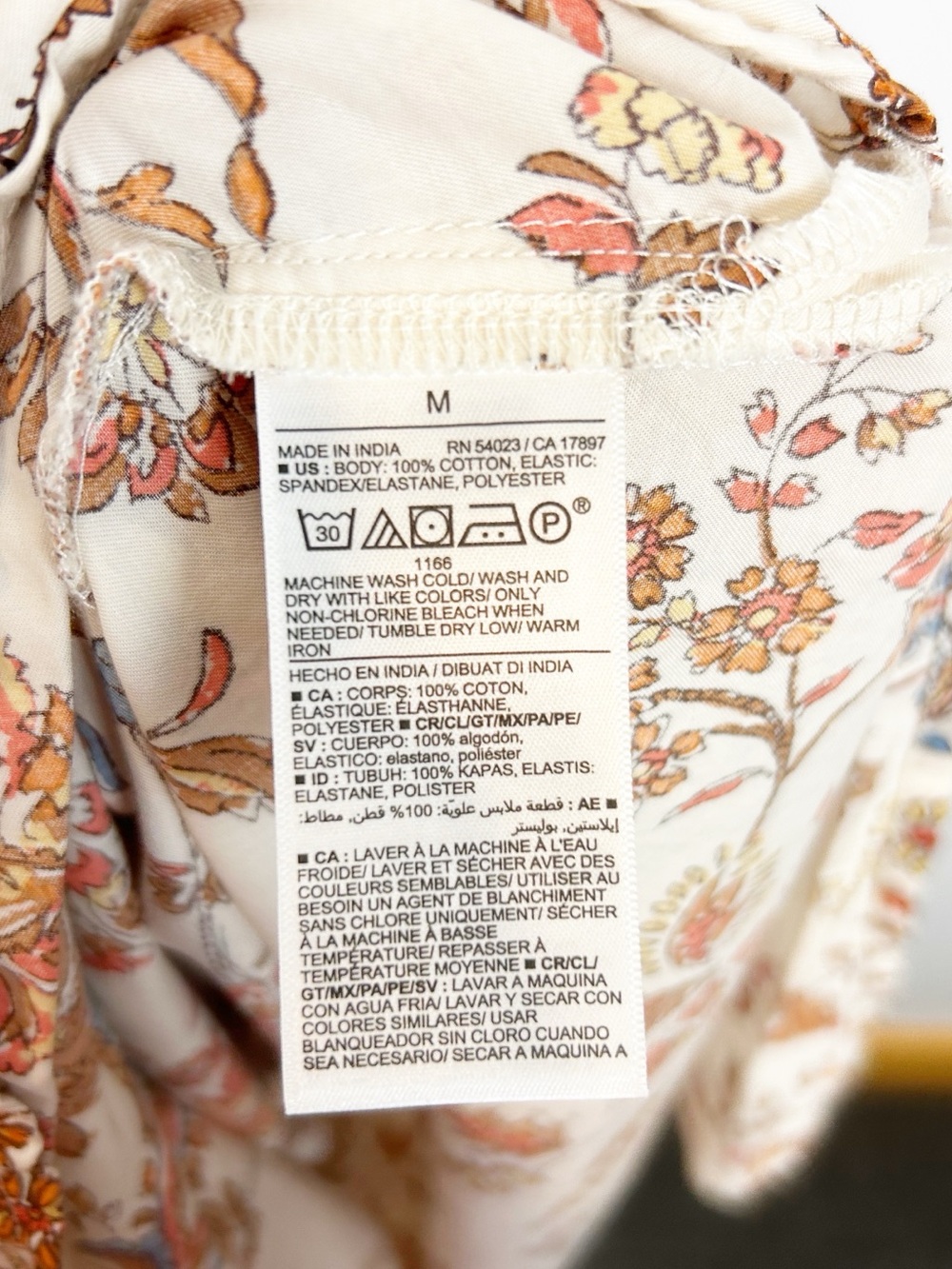 Old Navy Fit & Flare Sleeveless Cotton-Poplin Smocked-Bodice Midi Dress Medium - Picture 6 of 8